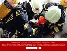 Tablet Screenshot of feuerwehr-kaufungen.de